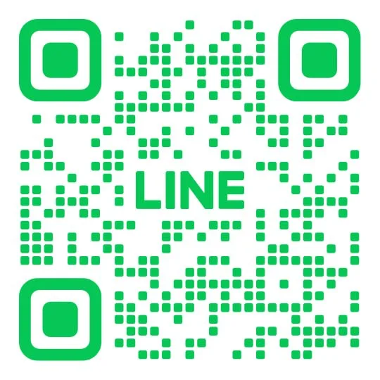 QR Code ติดต่อ แคปชั่นอาหารกวนๆ ผ่าน Line